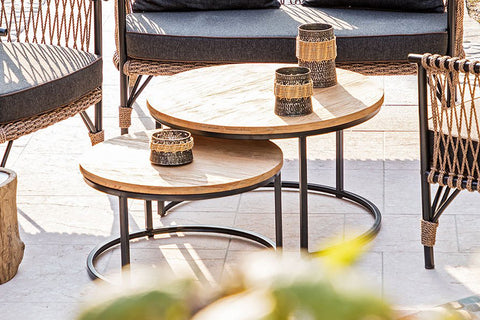 Blanca - set of 2 coffee tables